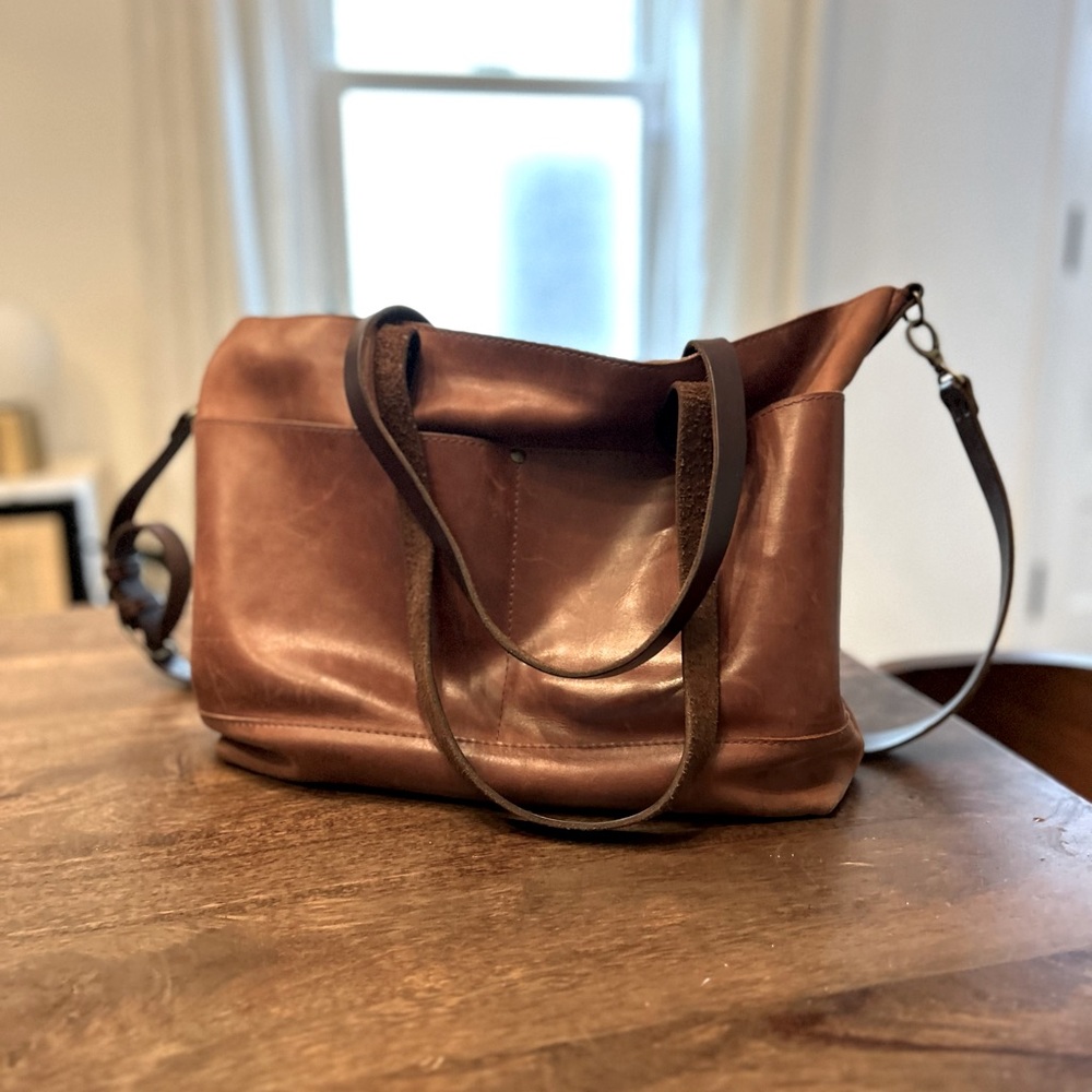 Portland Leather style bag, purchased from Etsy artisan